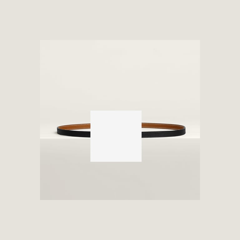 Cavaliere belt buckle & Reversible leather strap 13 mm