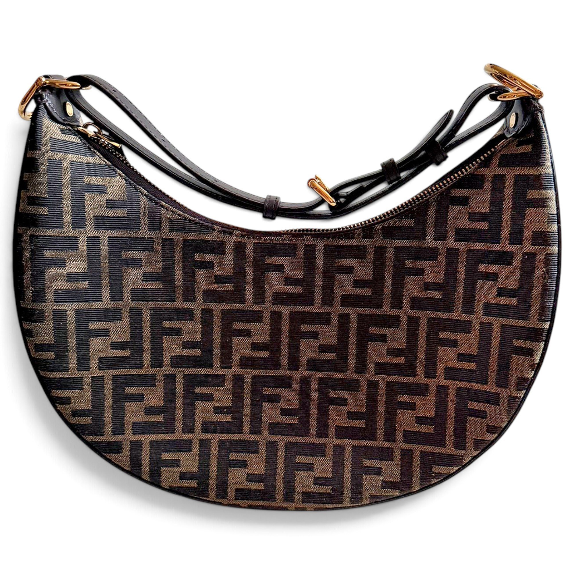 Fendigraphy cloth handbag