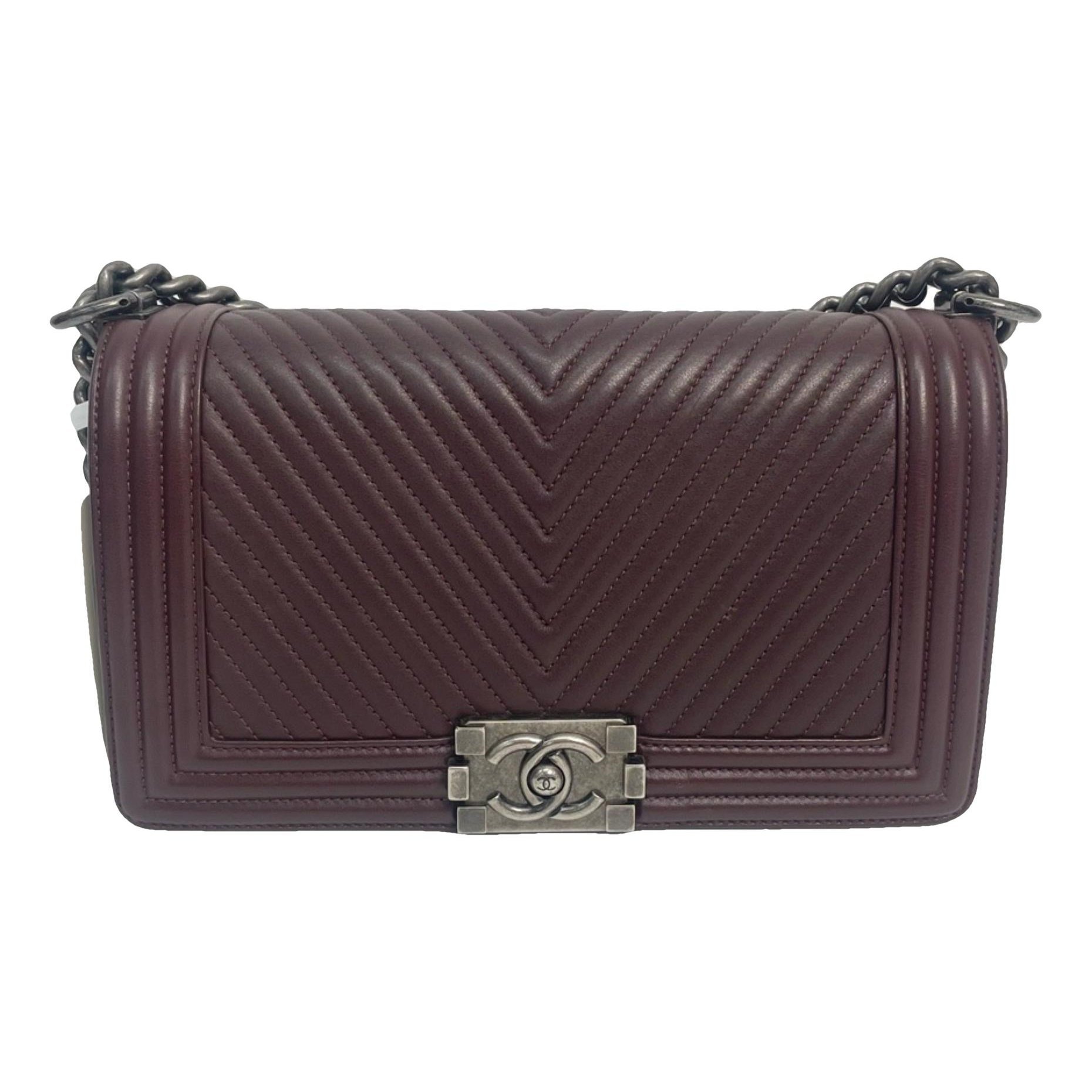 Boy leather crossbody bag