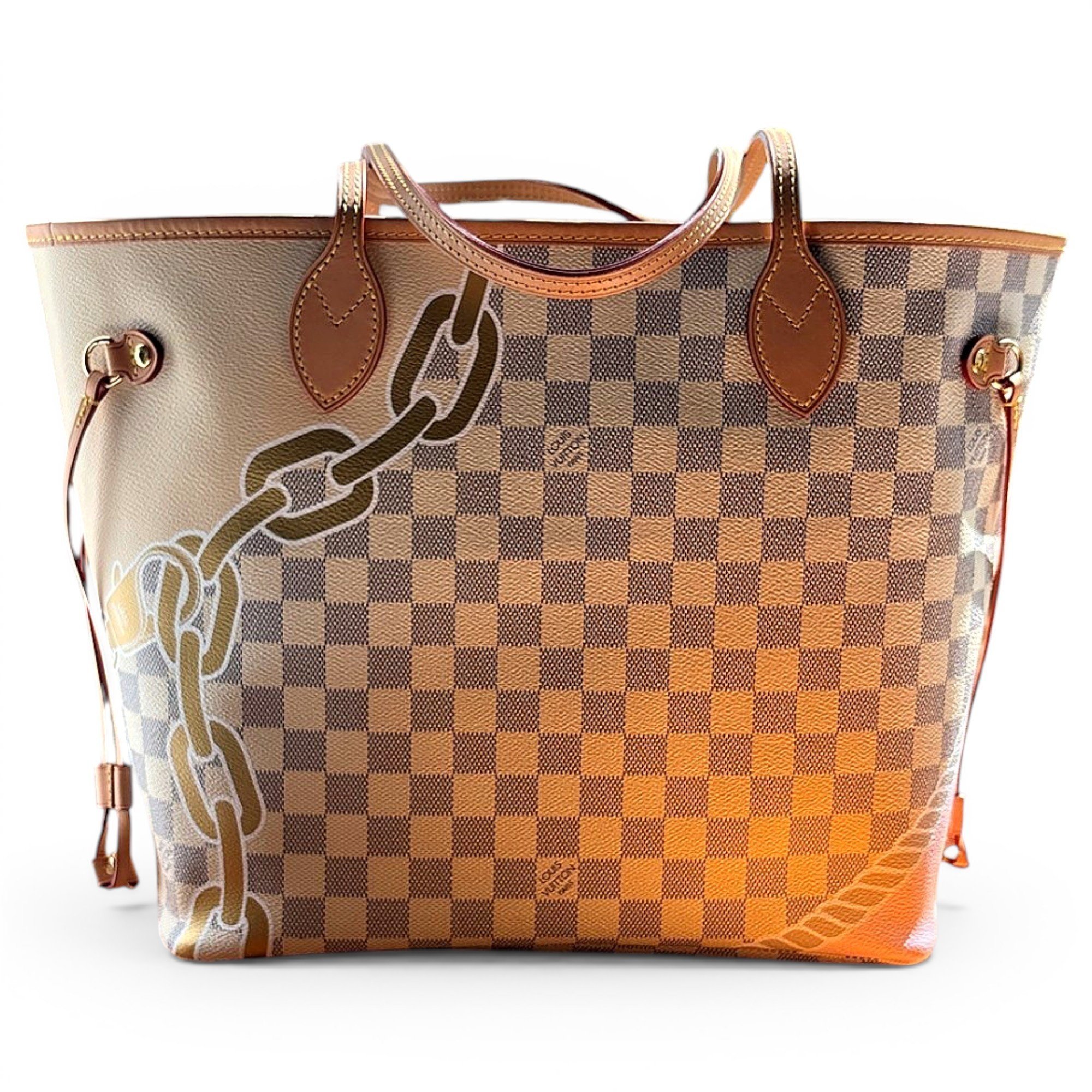 Neverfull leather tote