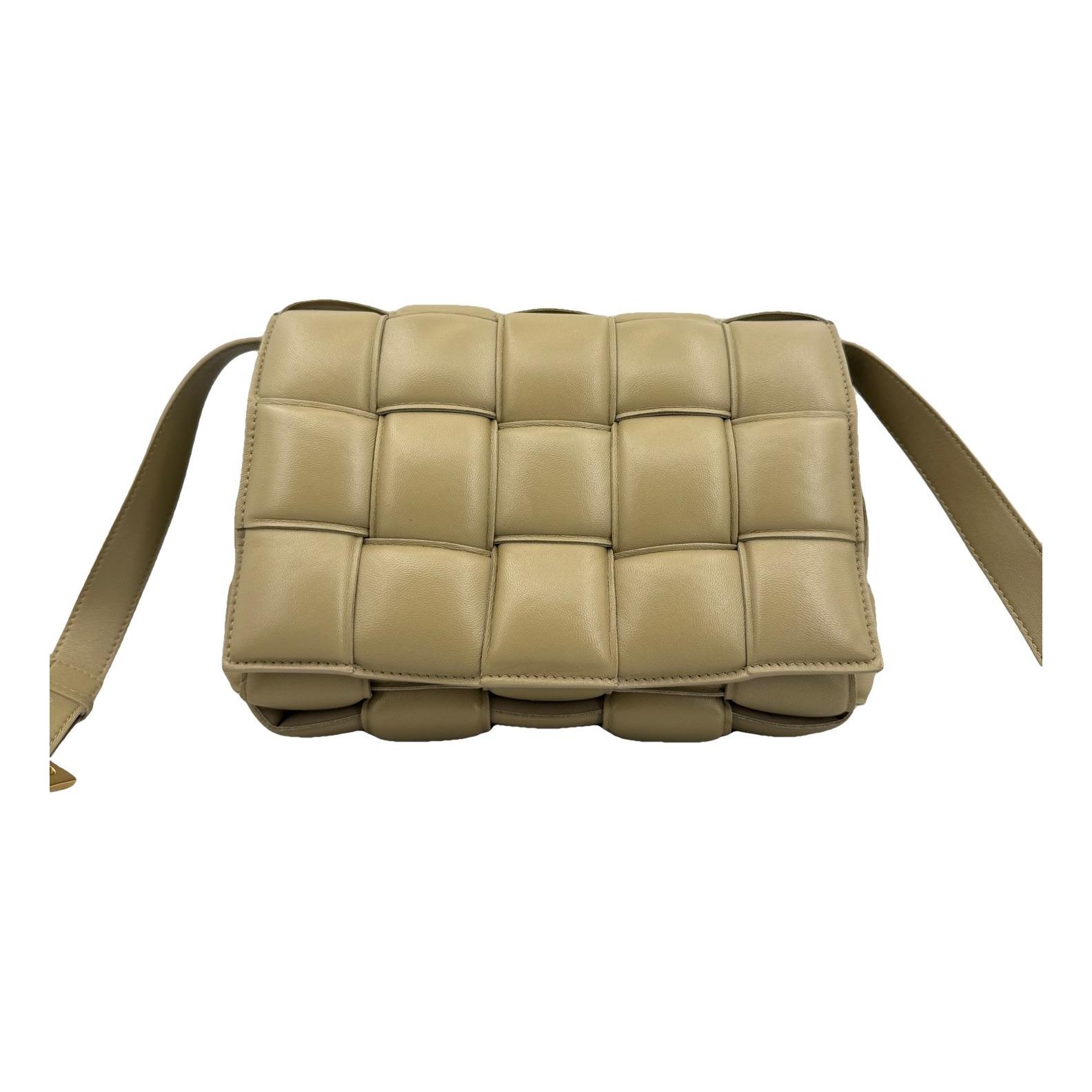 Cassette Padded leather handbag