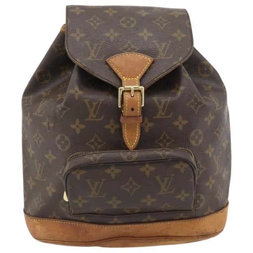 Louis Vuitton Montsouris leather backpack