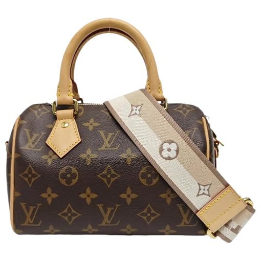 Nano Speedy / Mini HL leather handbag