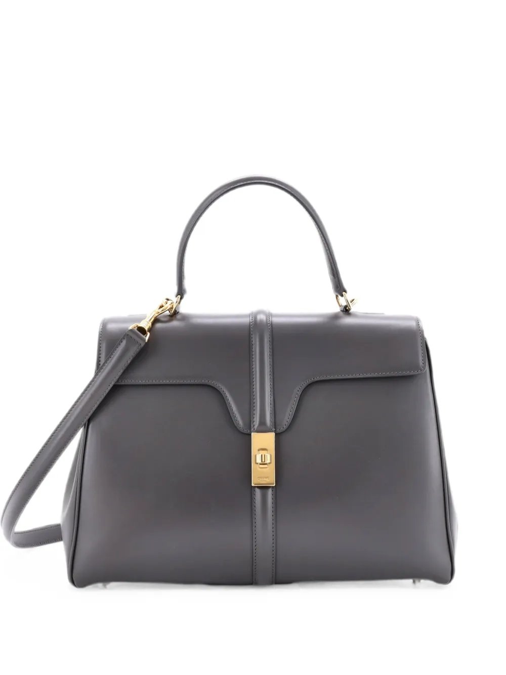 16 Top Handle Bag Smooth Calfskin Medium satchel