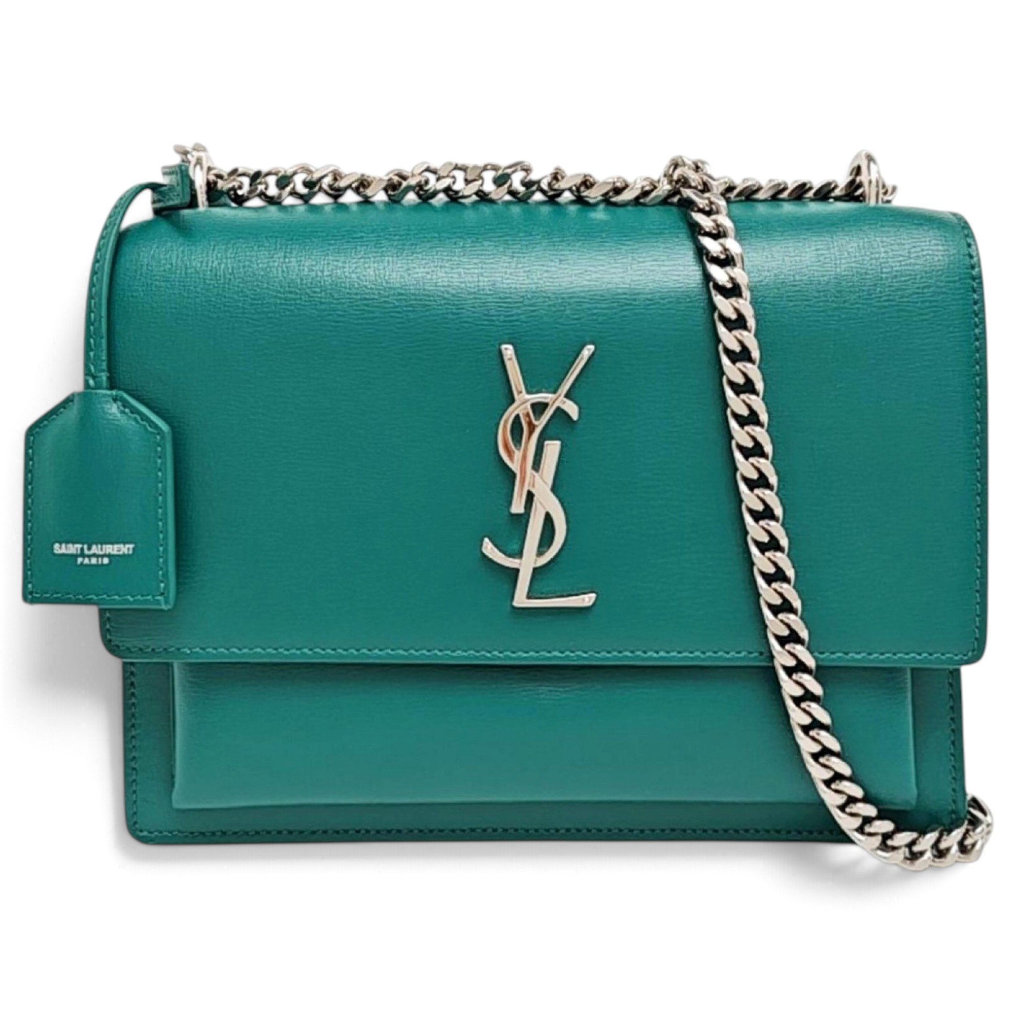 Sunset leather handbag