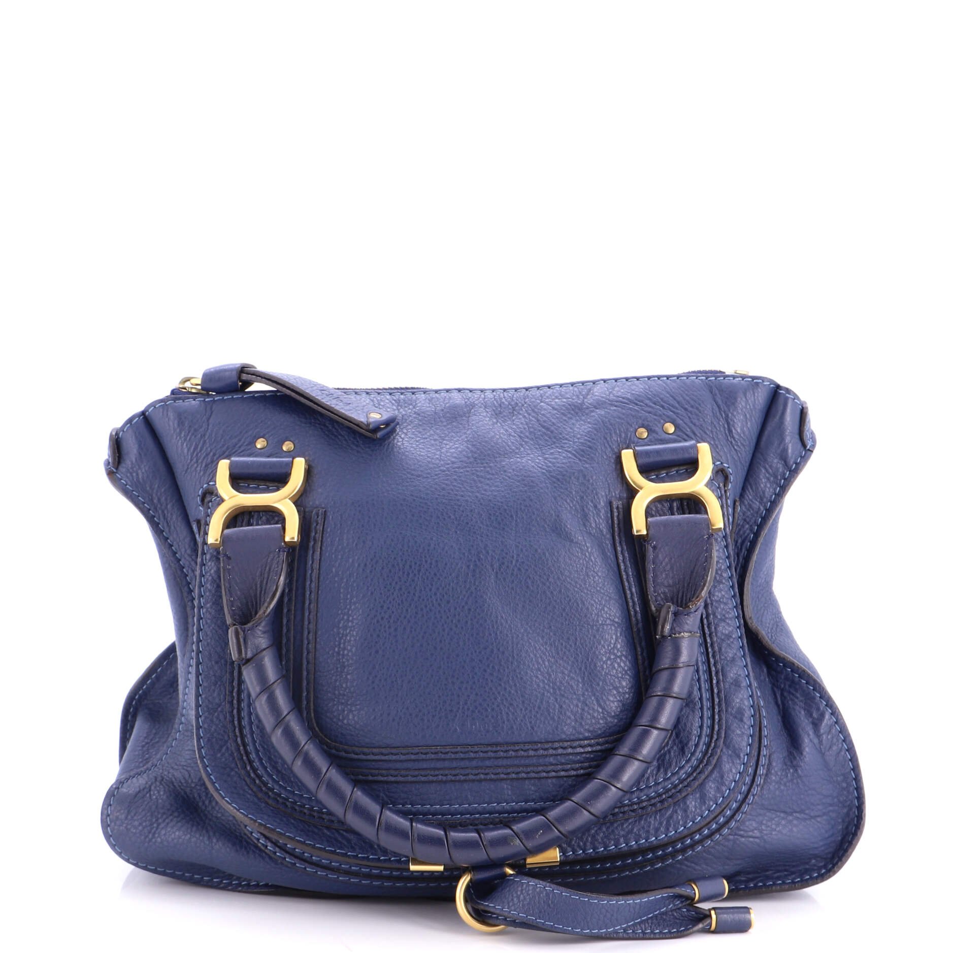 Marcie Satchel Leather Medium
