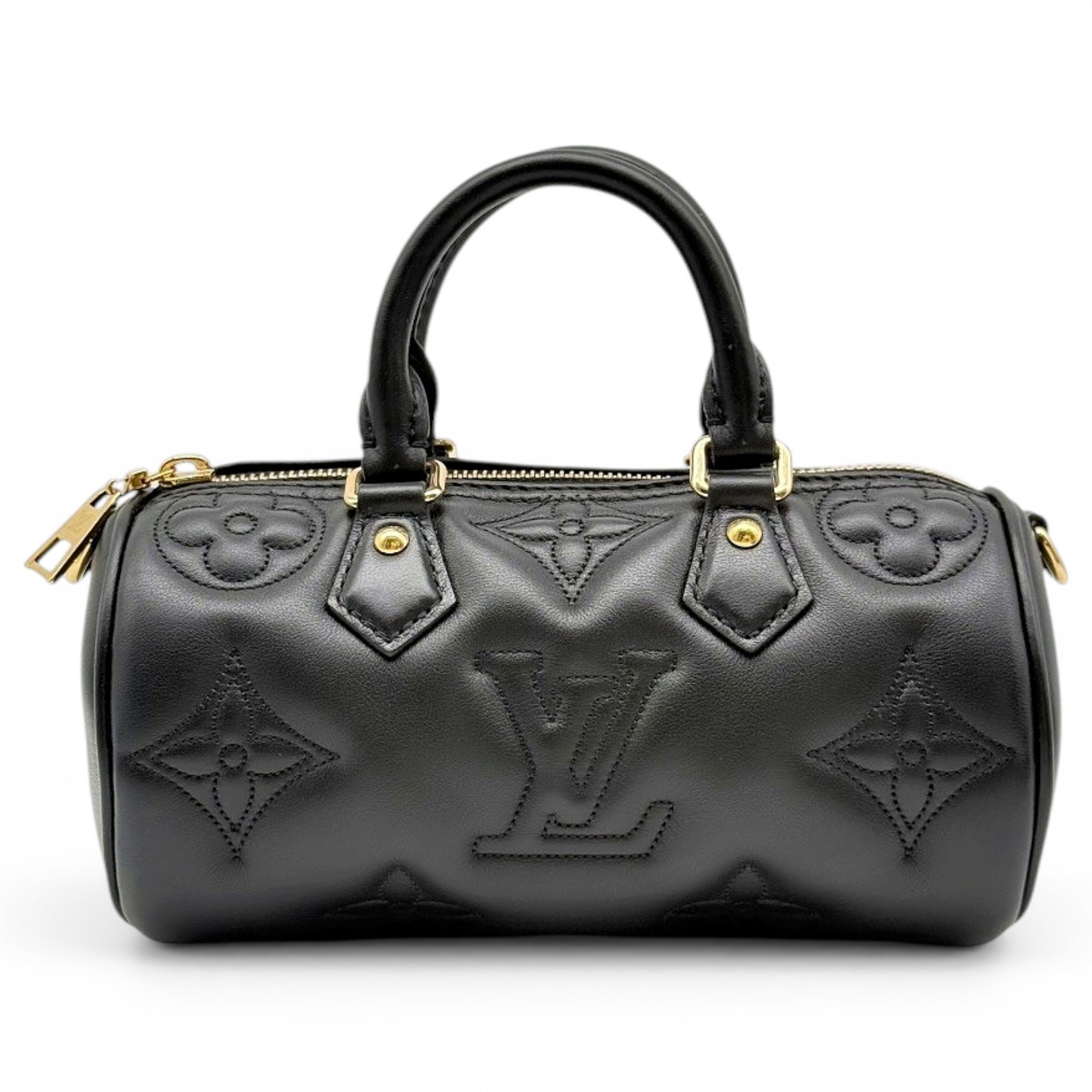 Papillon BB leather crossbody bag