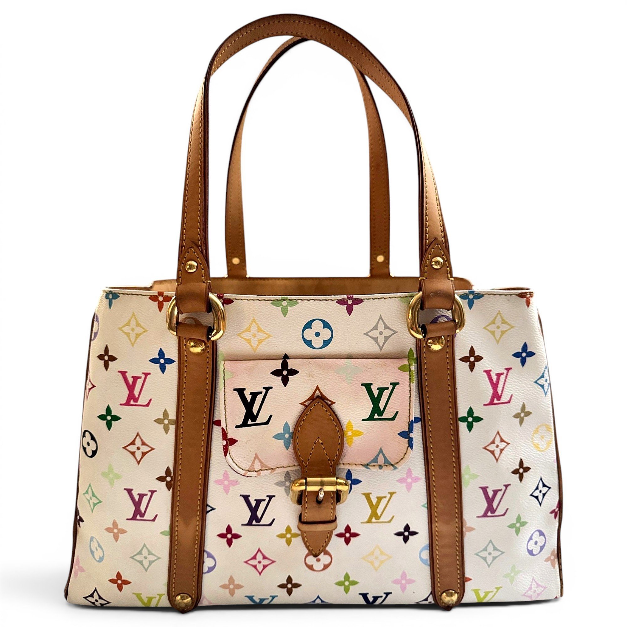Leather tote