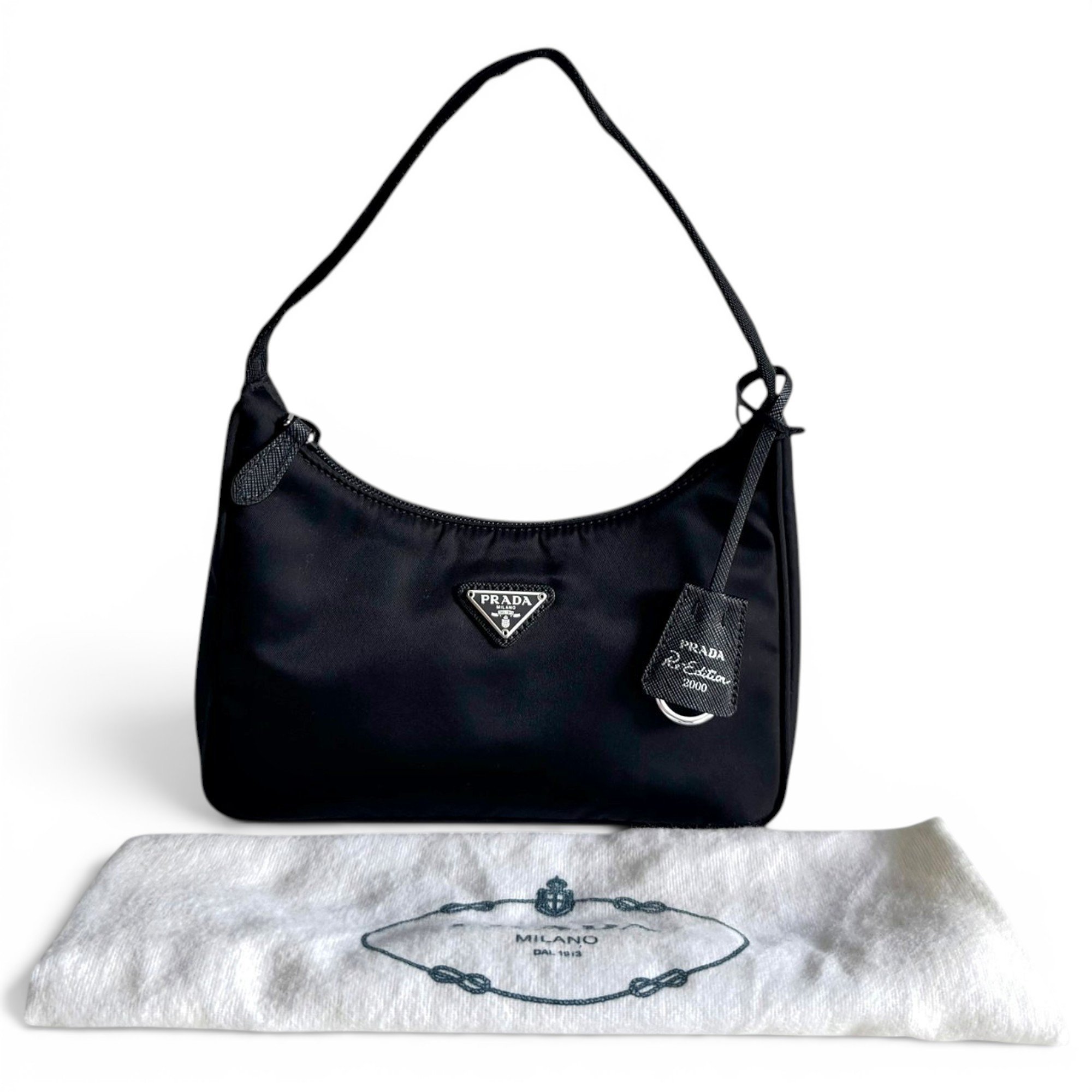 Re-Edition 2000 cloth handbag
