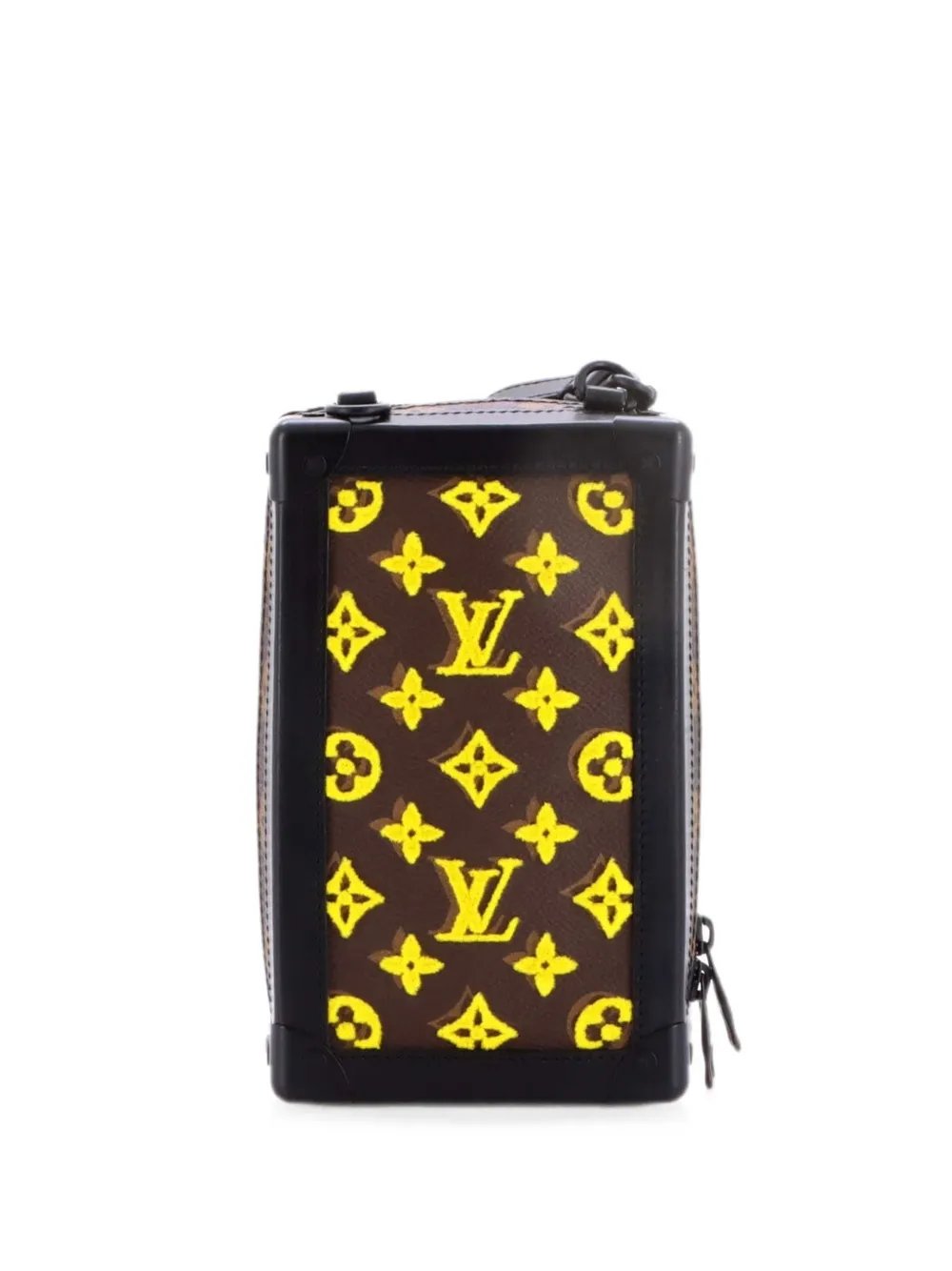 Vertical Soft Trunk Bag Monogram Tuffetage Canvas crossbody bag