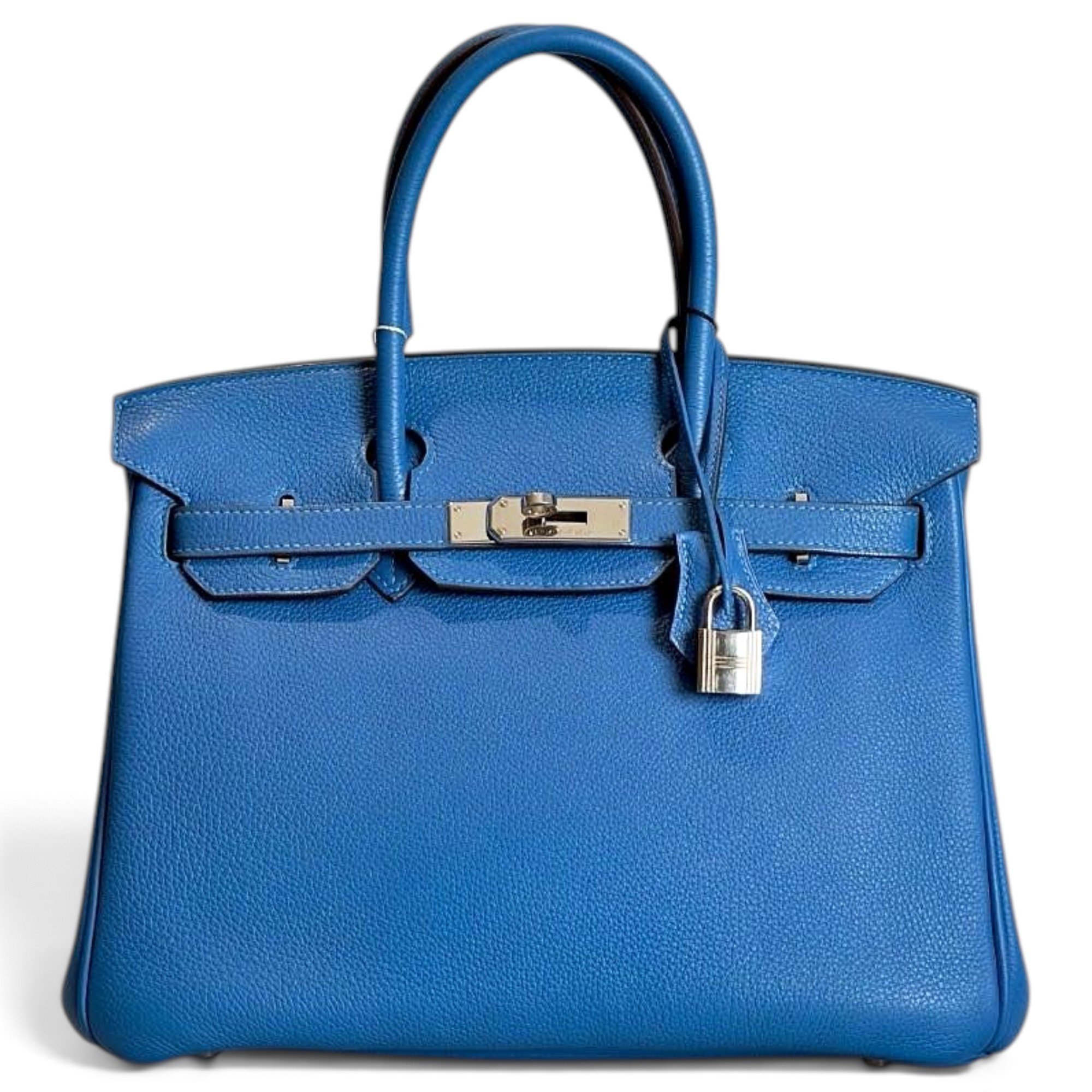 Birkin 30 leather handbag
