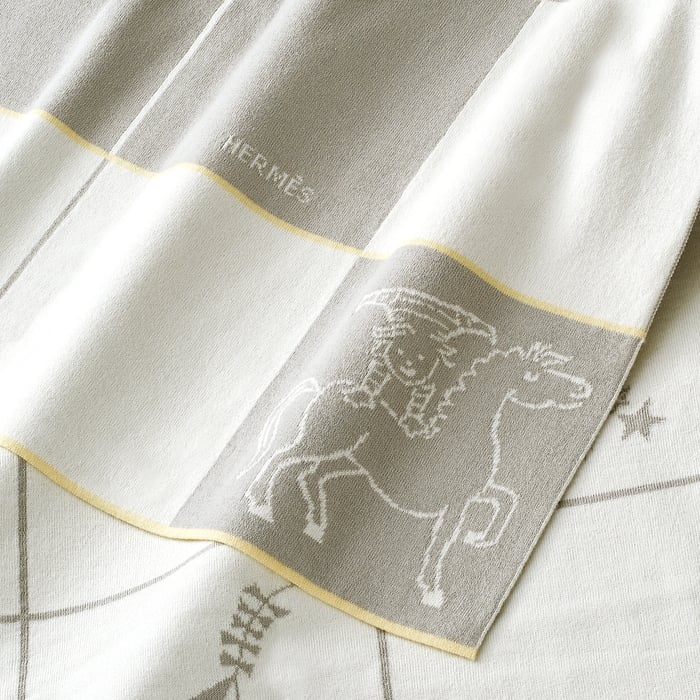 Gris Perle Cabriole Blanket