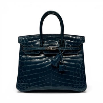 Hermes Matte Niloticus Crocodile Birkin 25