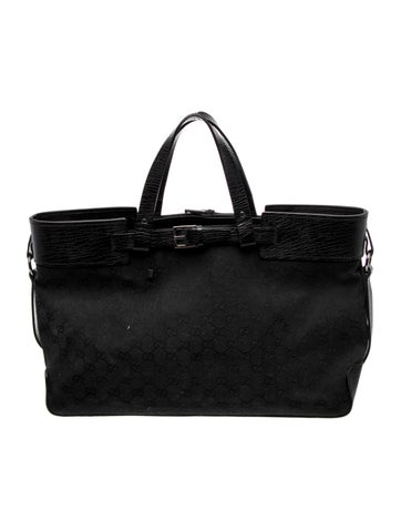 Gucci GG Canvas Top Handle Bag