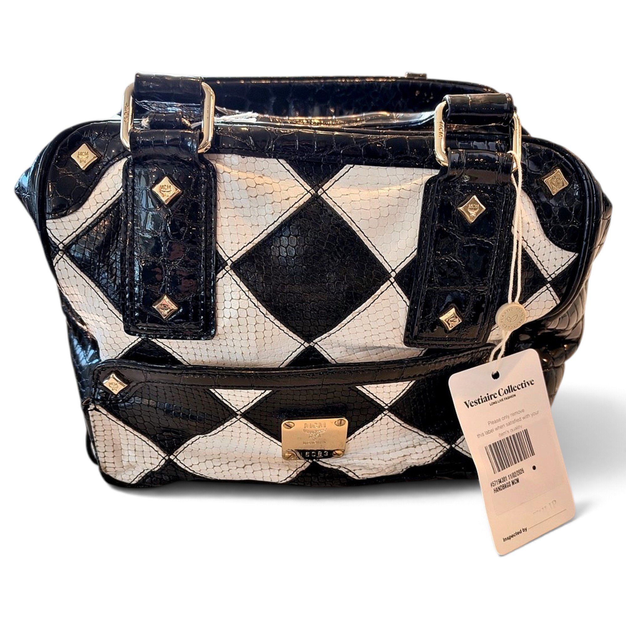 MCM Leather satchel