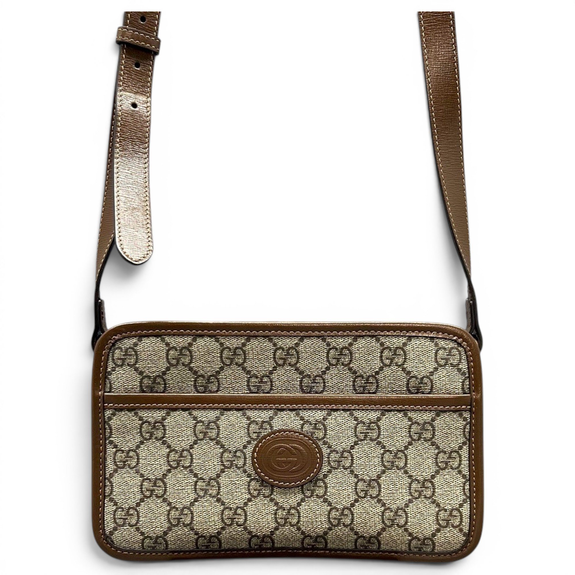 Leather crossbody bag