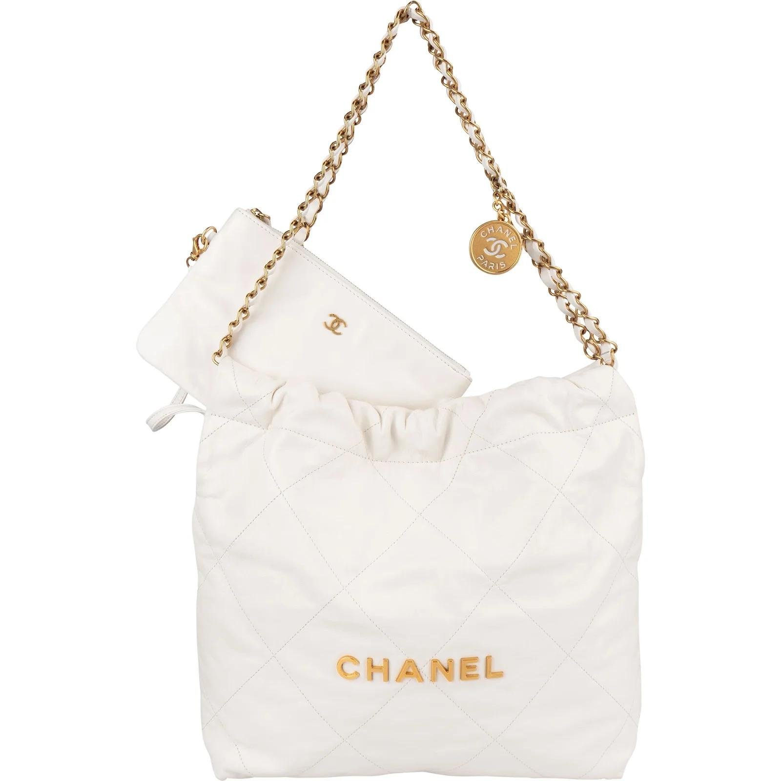 Chanel 22 leather handbag