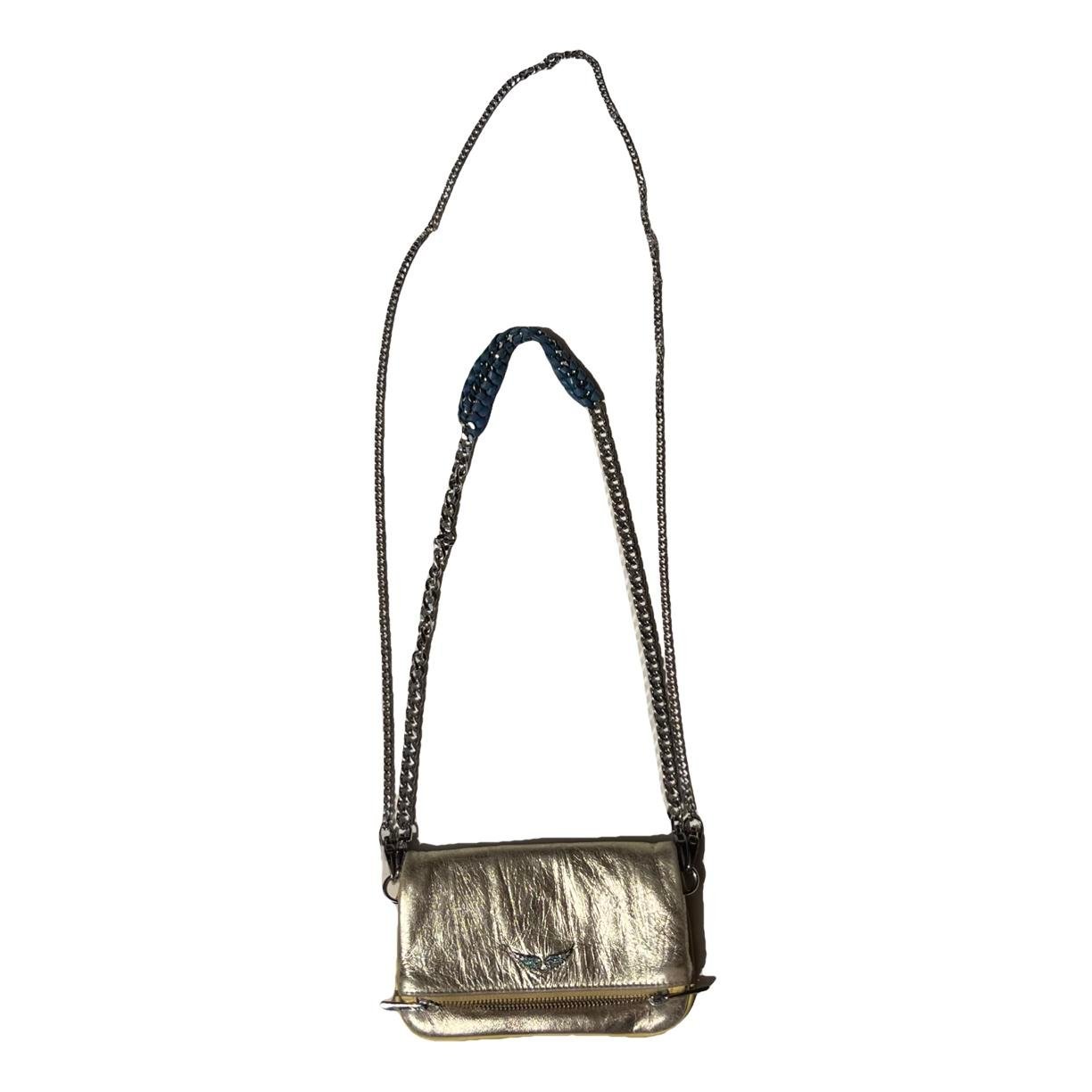Rock leather crossbody bag