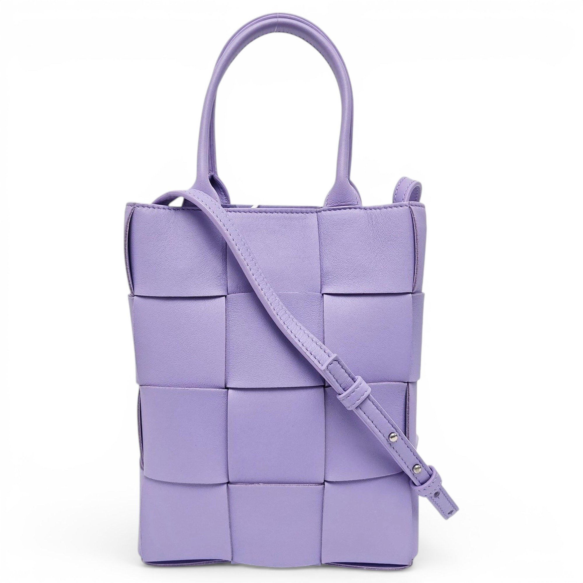 Brick Cassette leather handbag