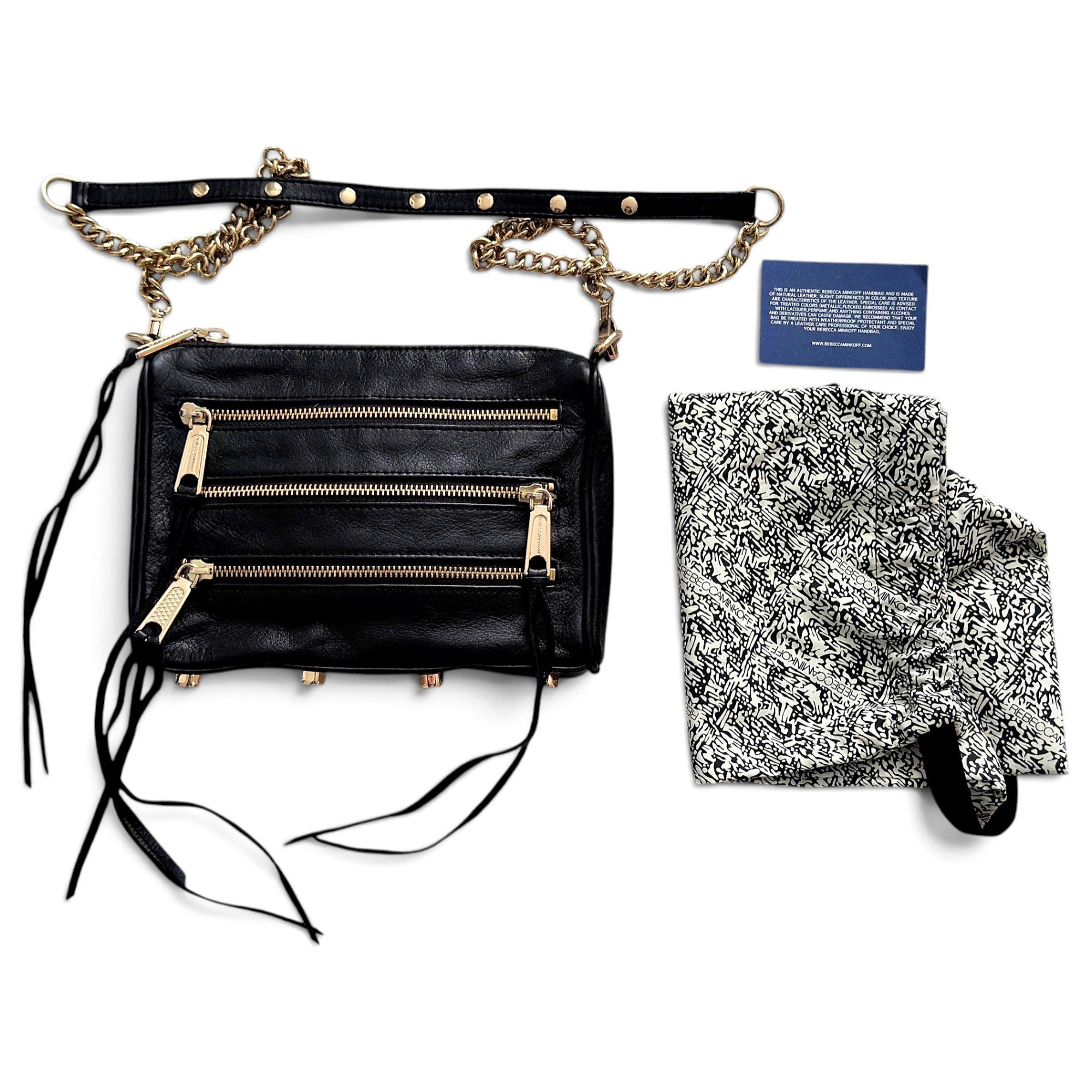 Leather crossbody bag
