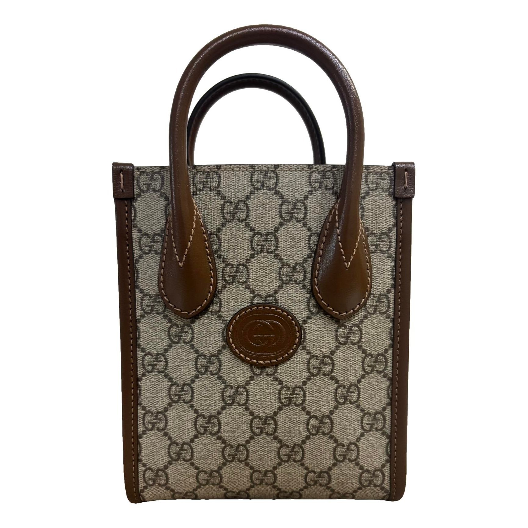 Leather tote