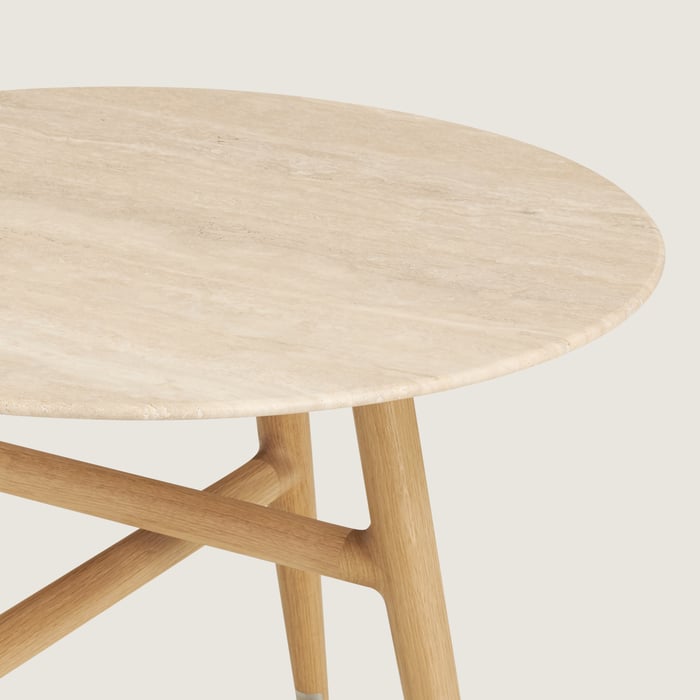 Naturel Les Necessaires d'Hermès Satellite Coffee Table, Small Model