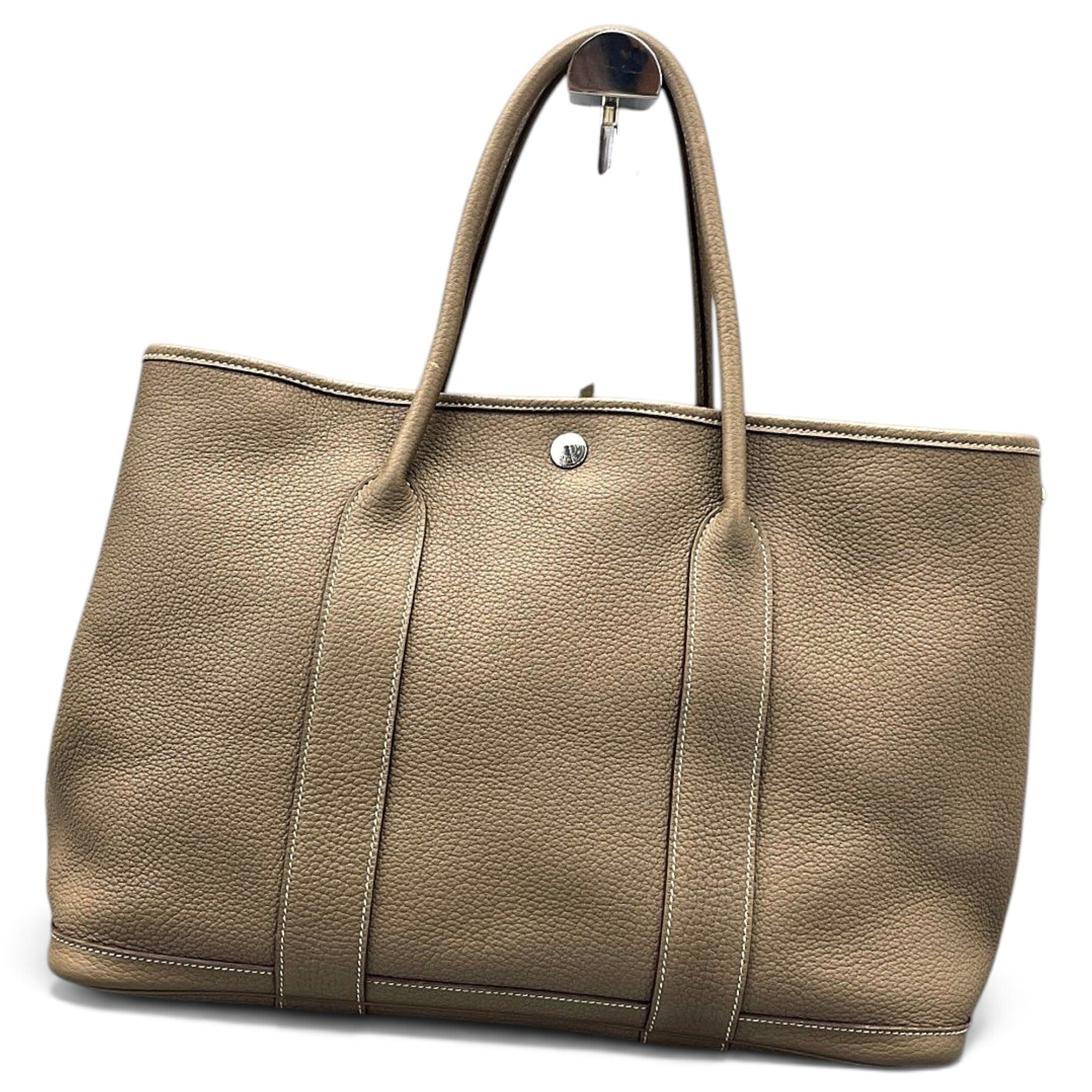Garden Party leather handbag