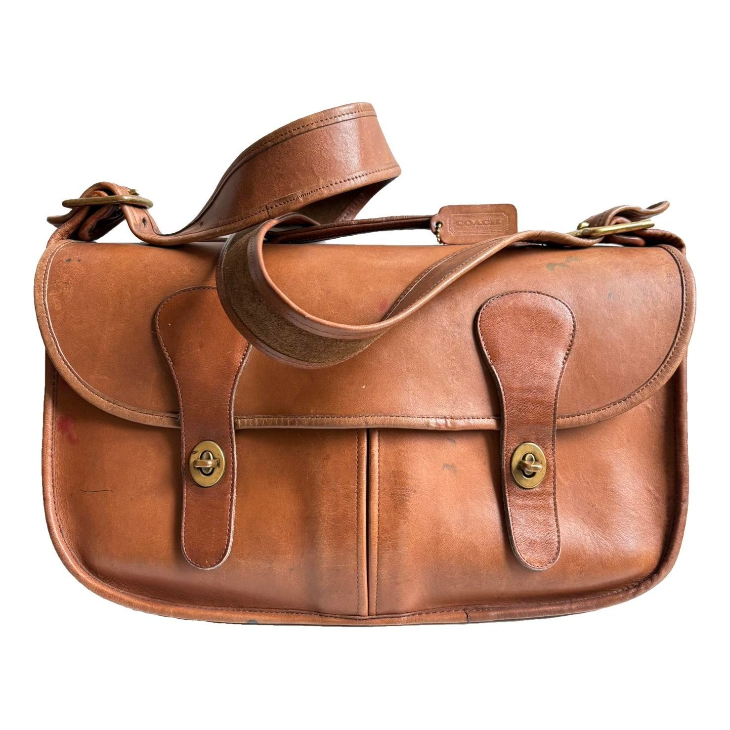 Leather satchel
