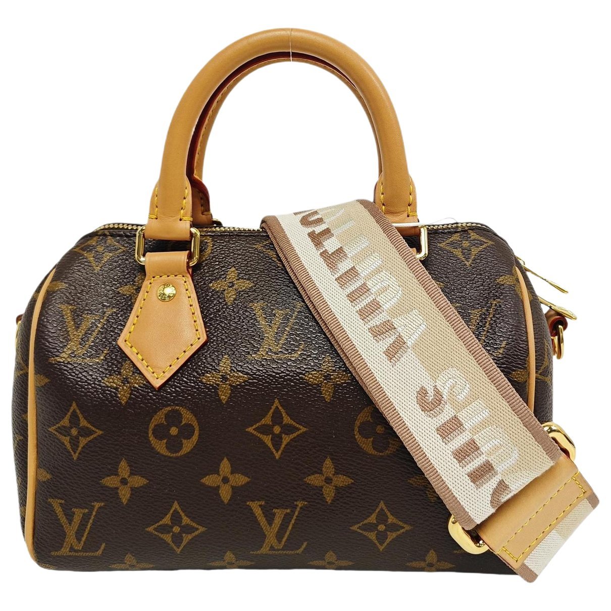 Nano Speedy / Mini HL leather handbag
