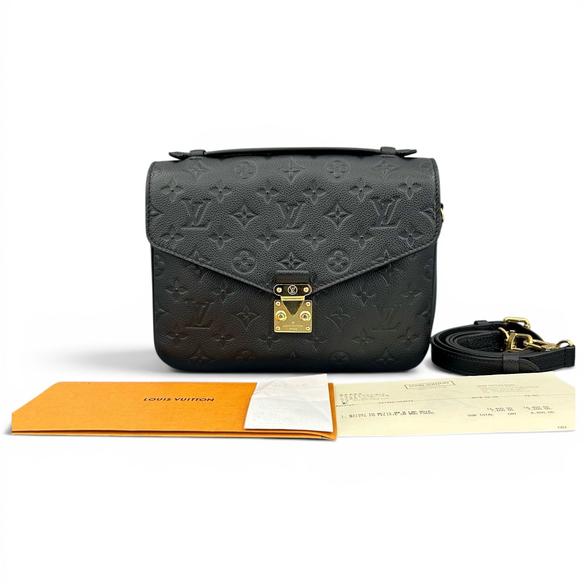 Leather handbag
