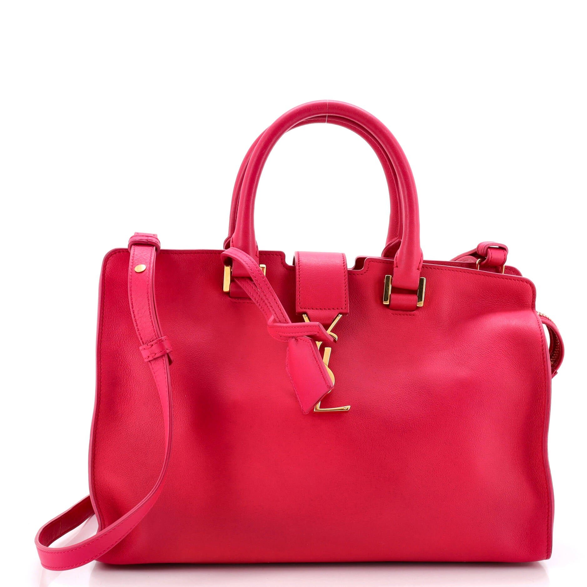 Saint Laurent Monogram Cabas Leather Baby