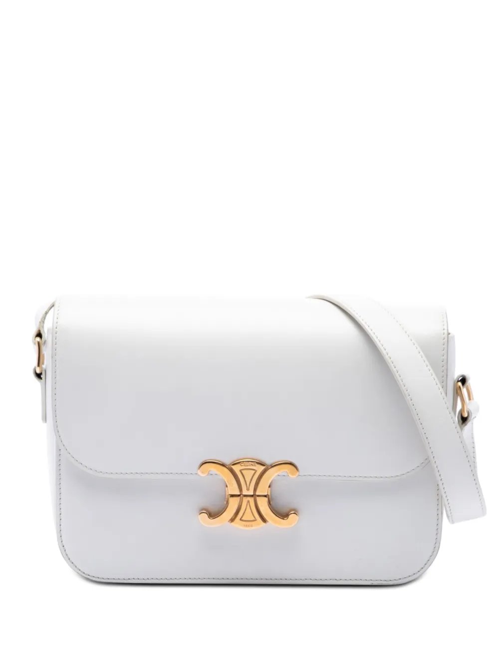 2019 Classique Shiny Calfskin Triomphe crossbody bag