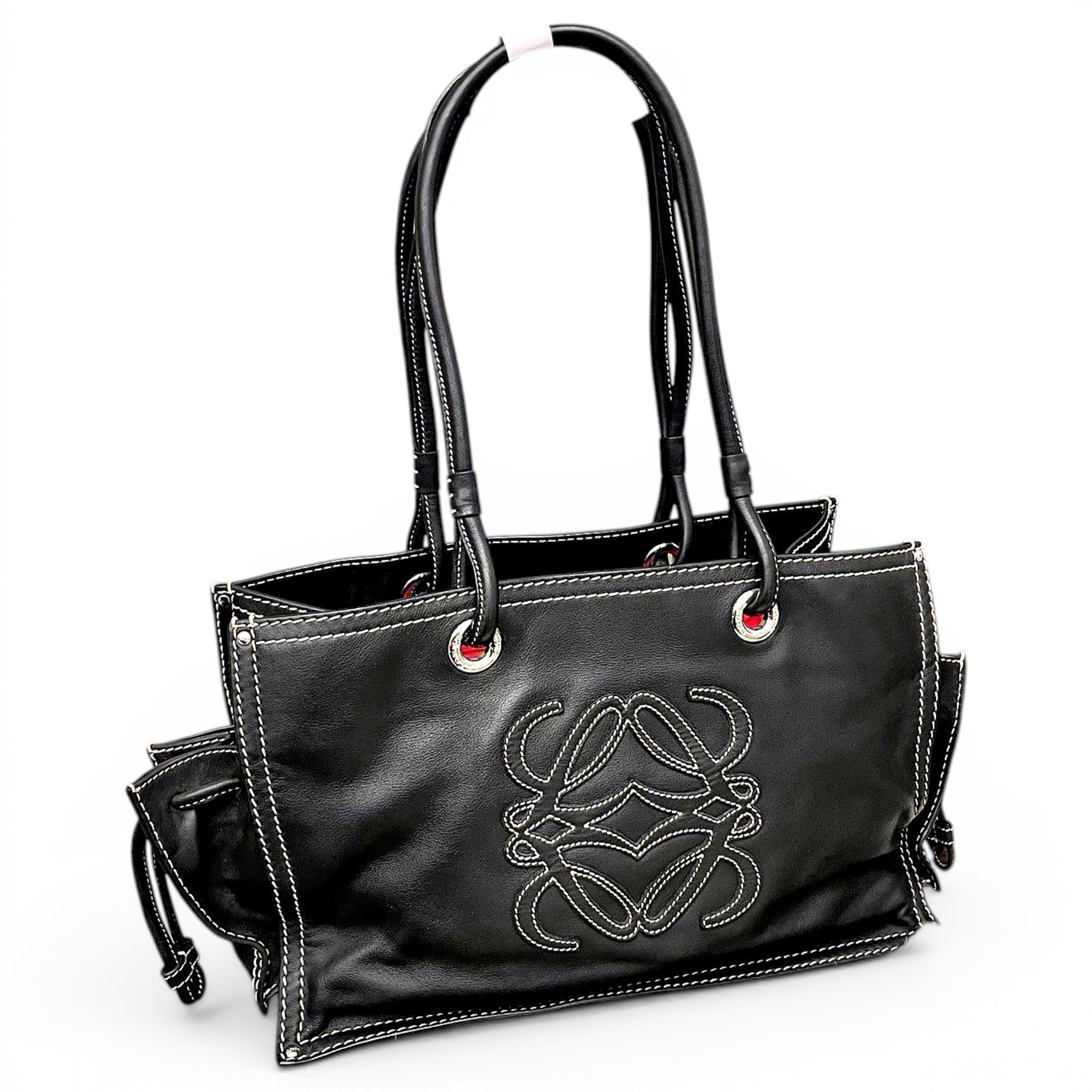 Leather handbag