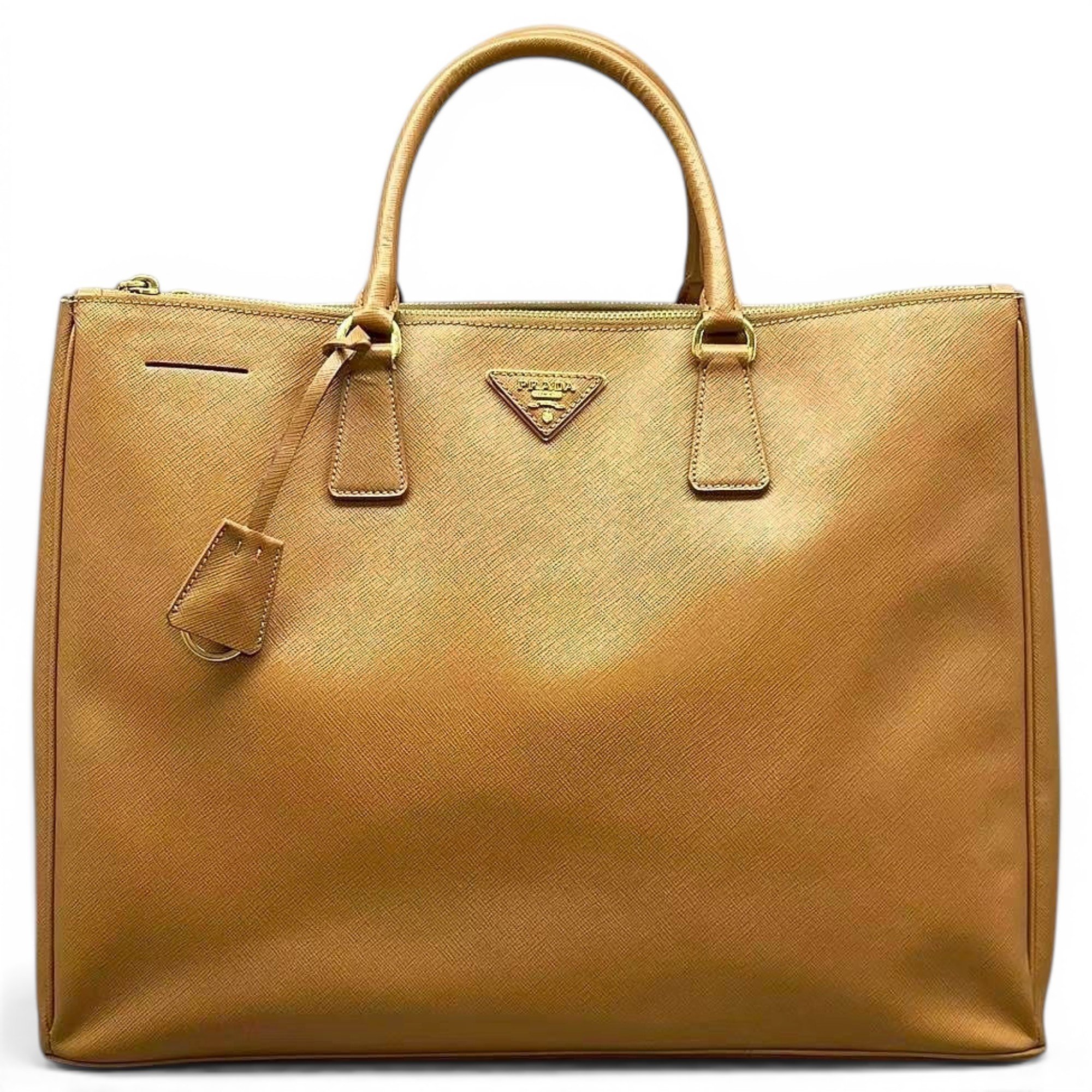 Leather tote