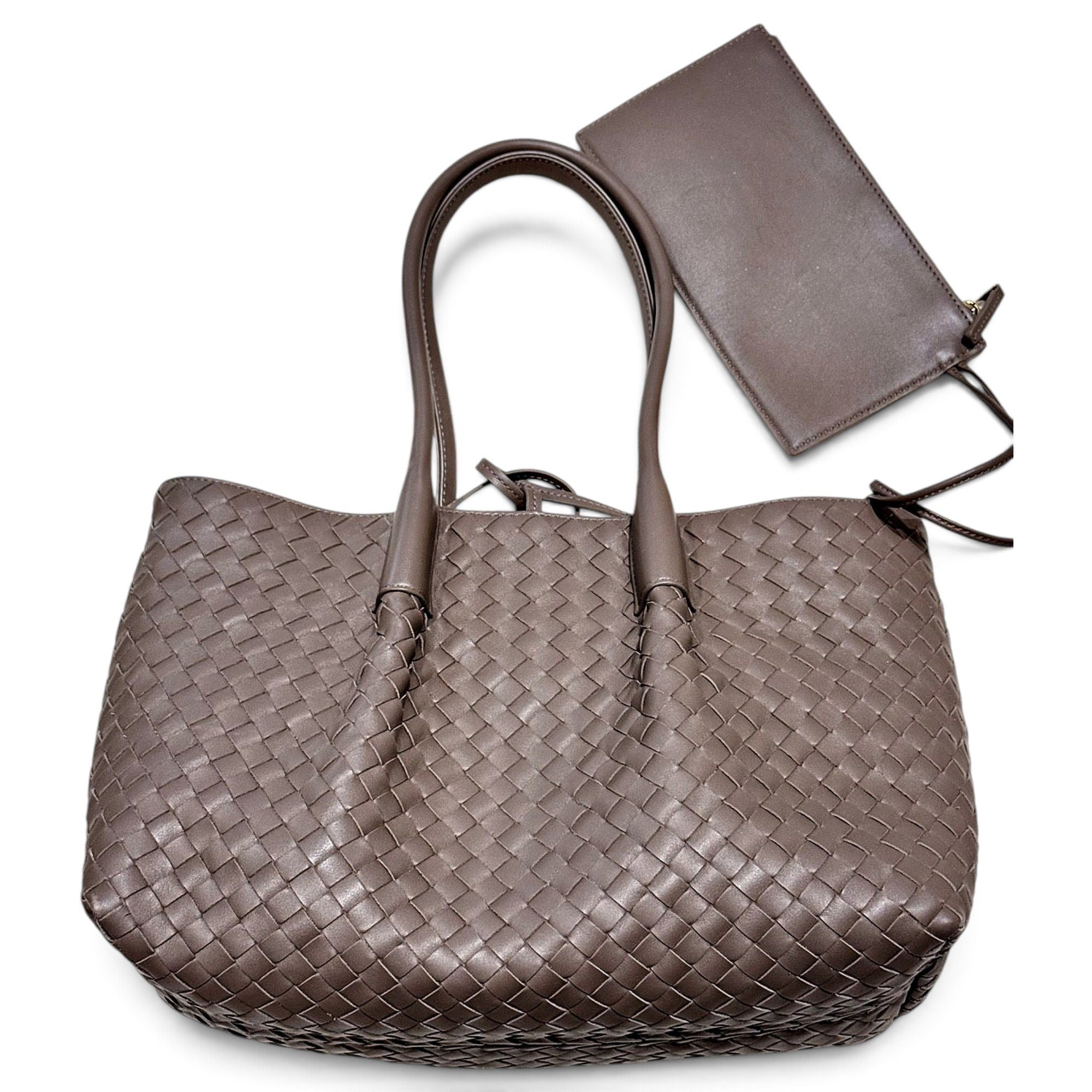 Bottega Veneta Pinacoteca leather tote