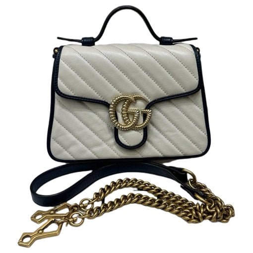 GG Marmont Flap leather handbag