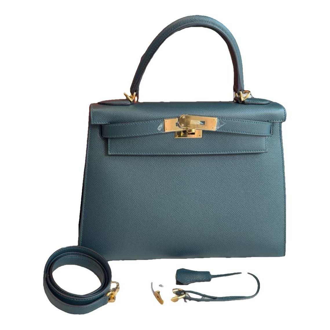 Kelly 28 leather handbag