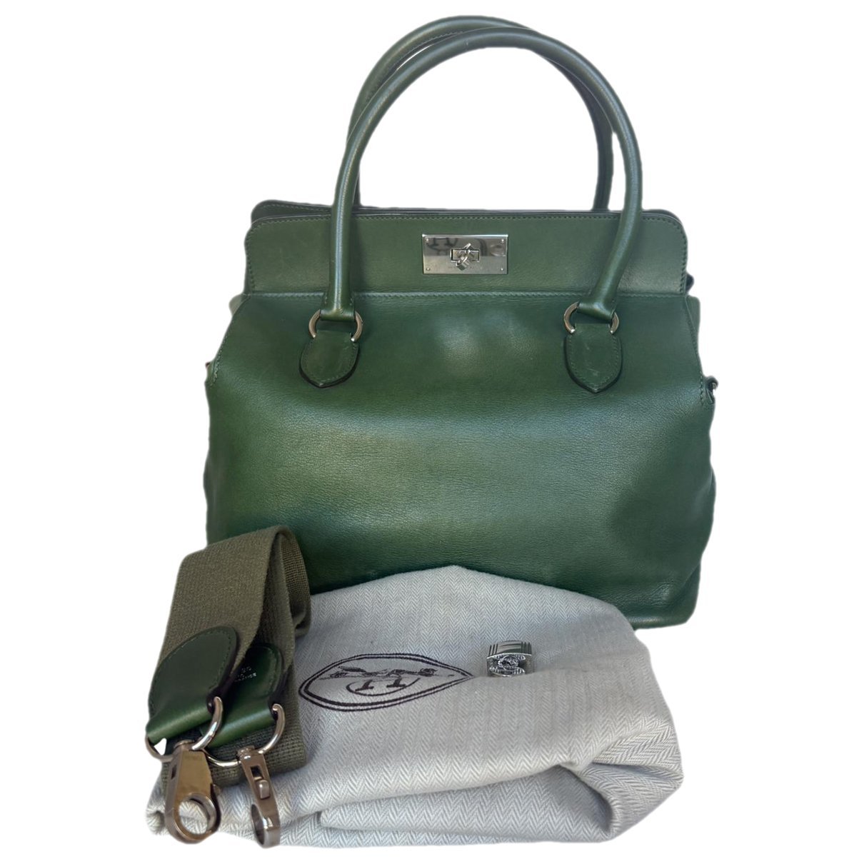 Hermes Toolbox 26 Handbag Swift Leather