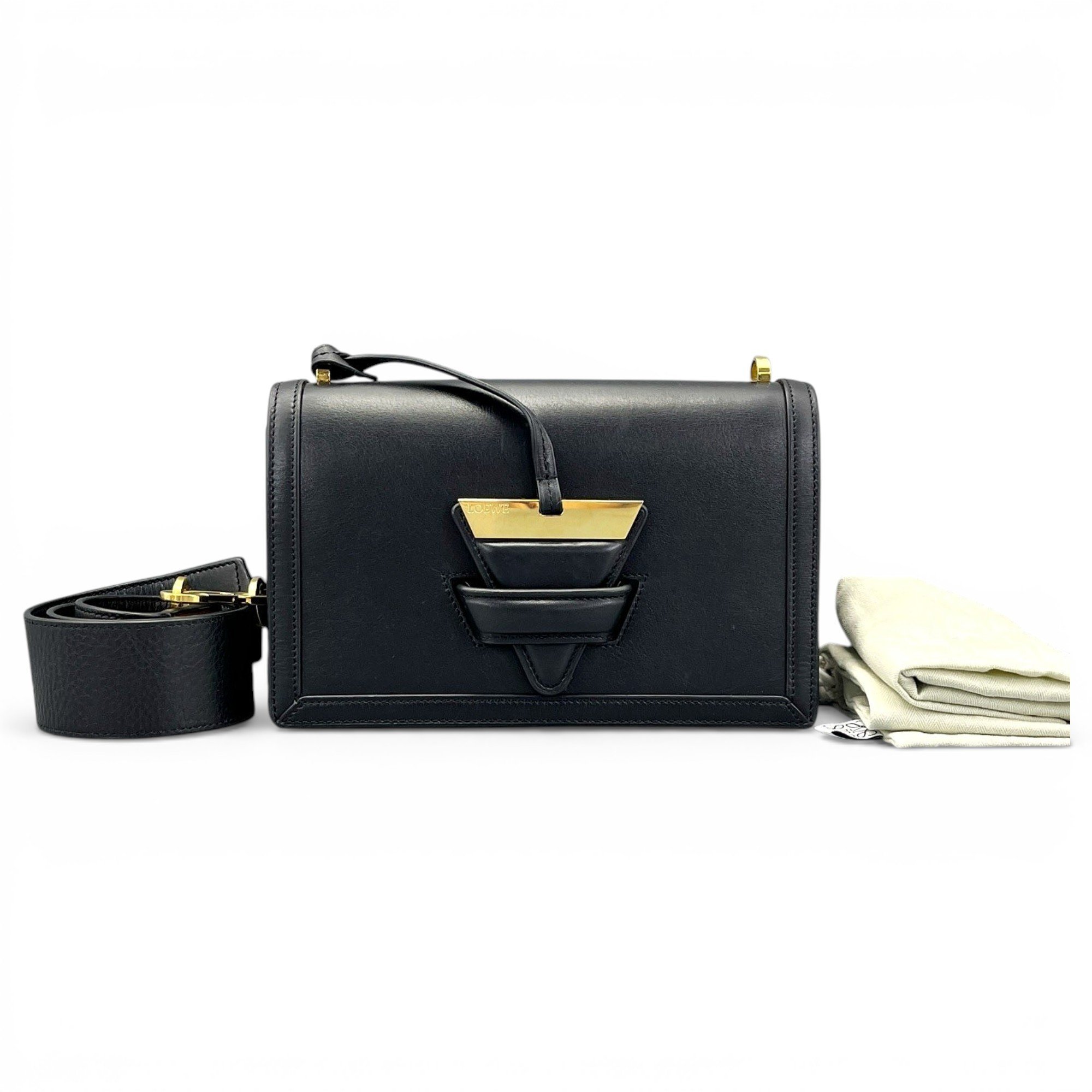 Barcelona leather handbag