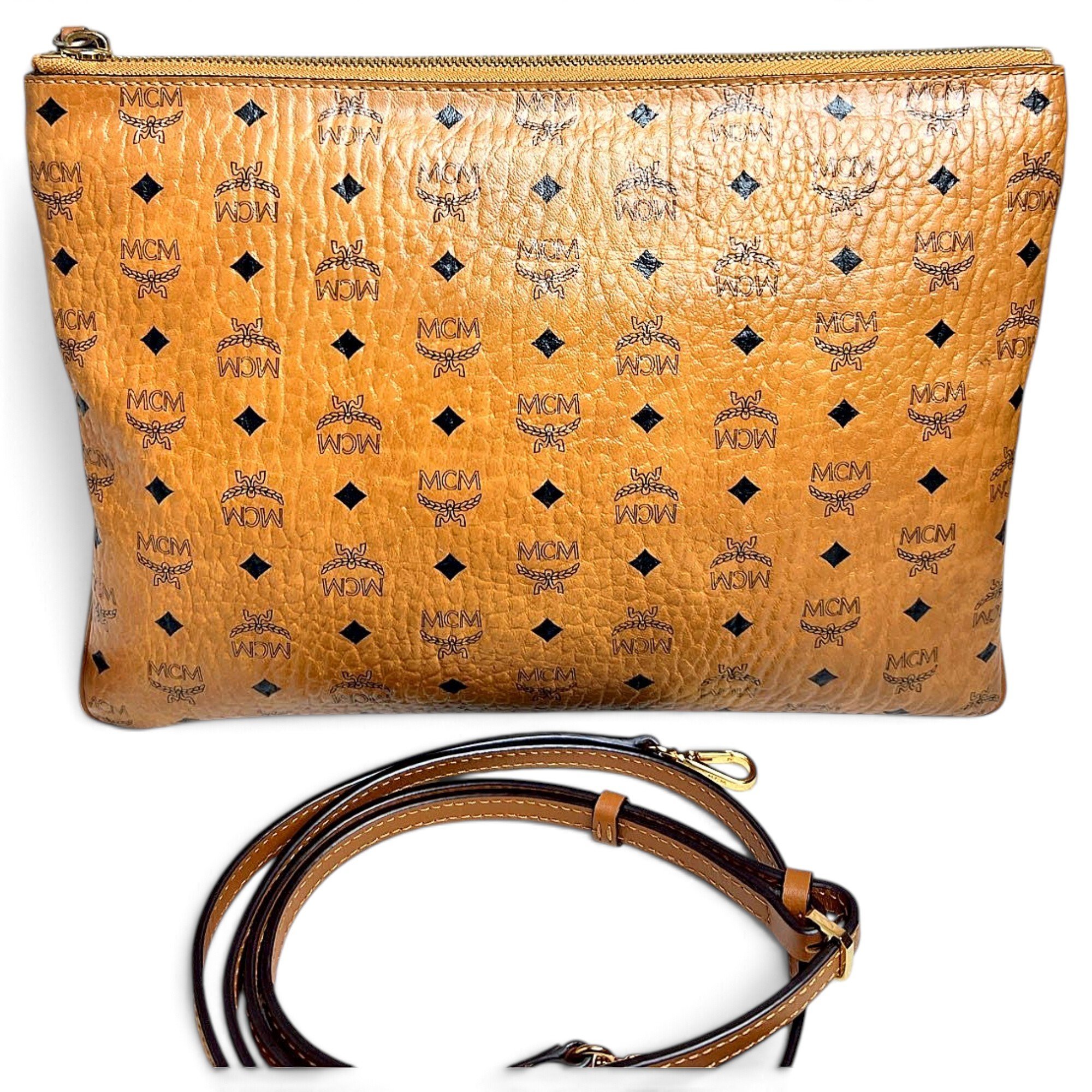 Leather crossbody bag