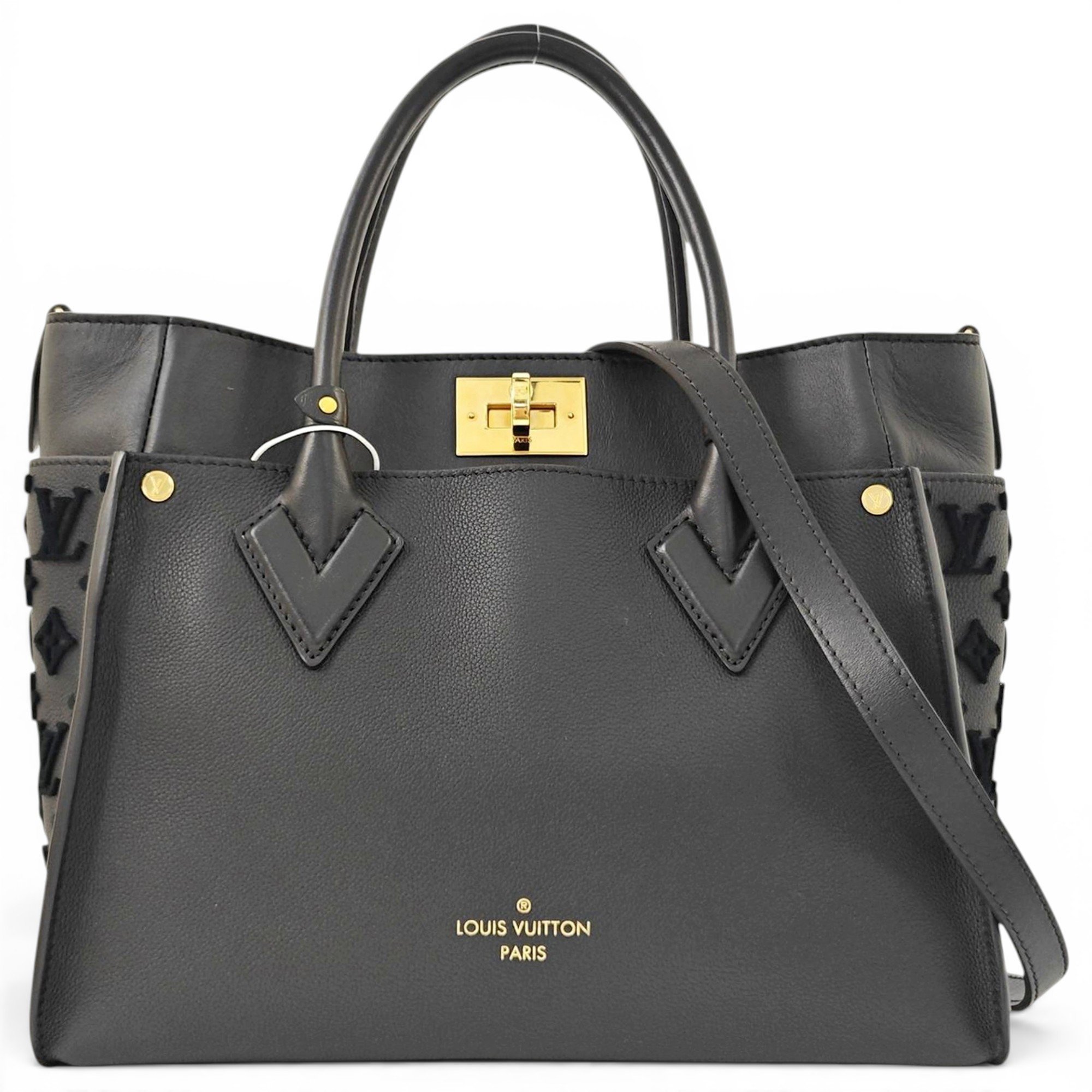 On My Side leather crossbody bag