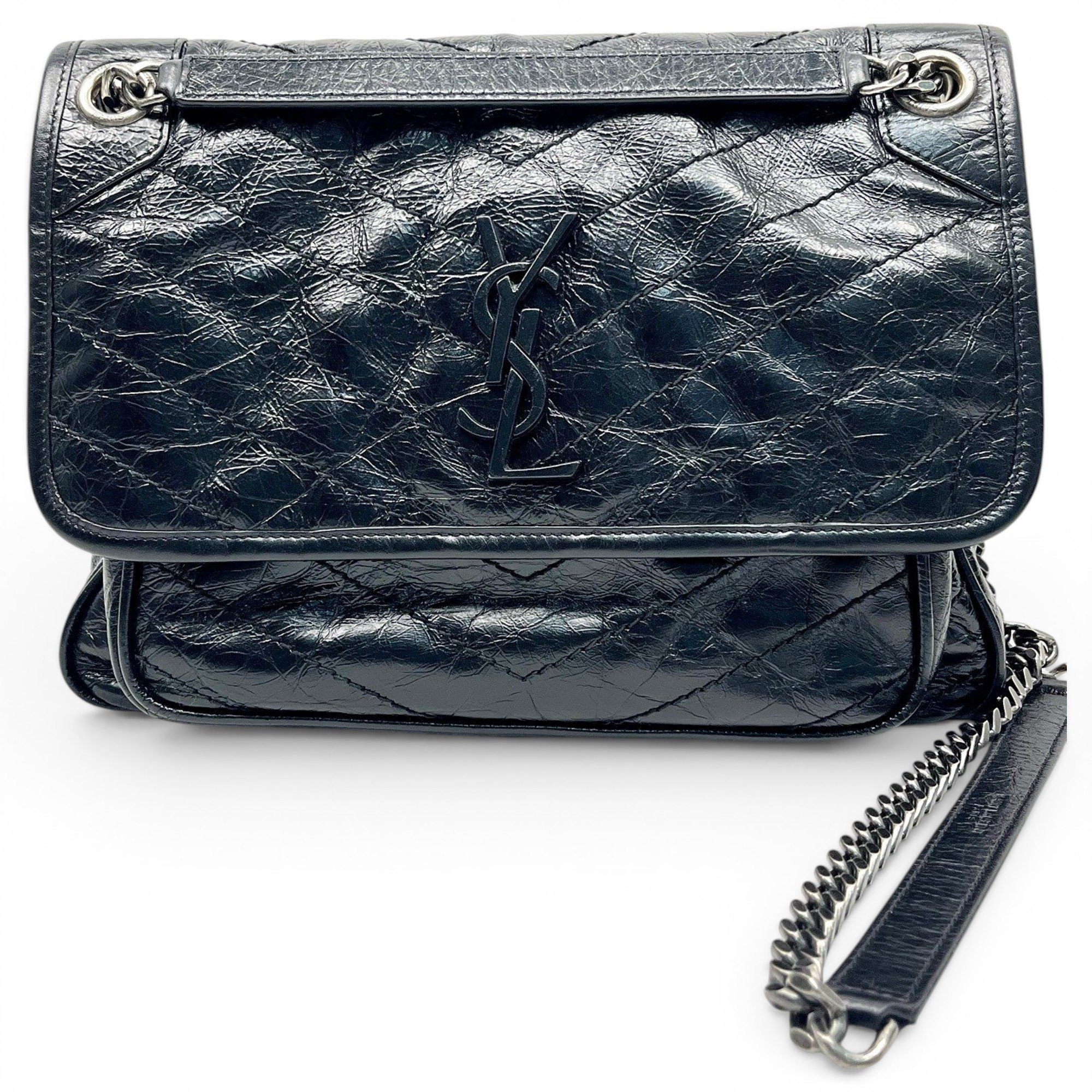 Niki leather crossbody bag