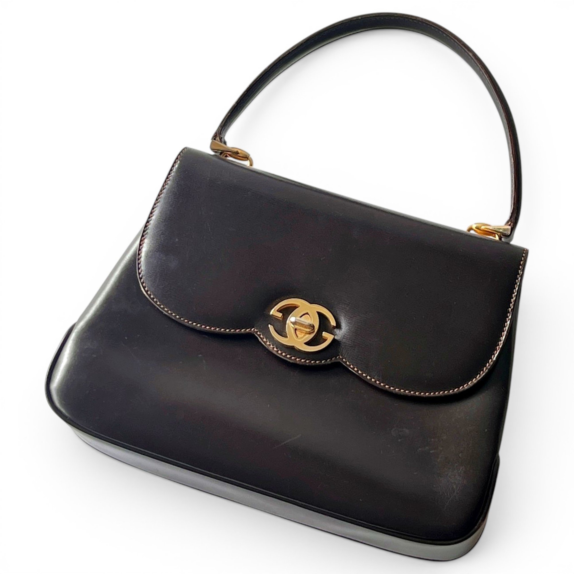 Leather handbag