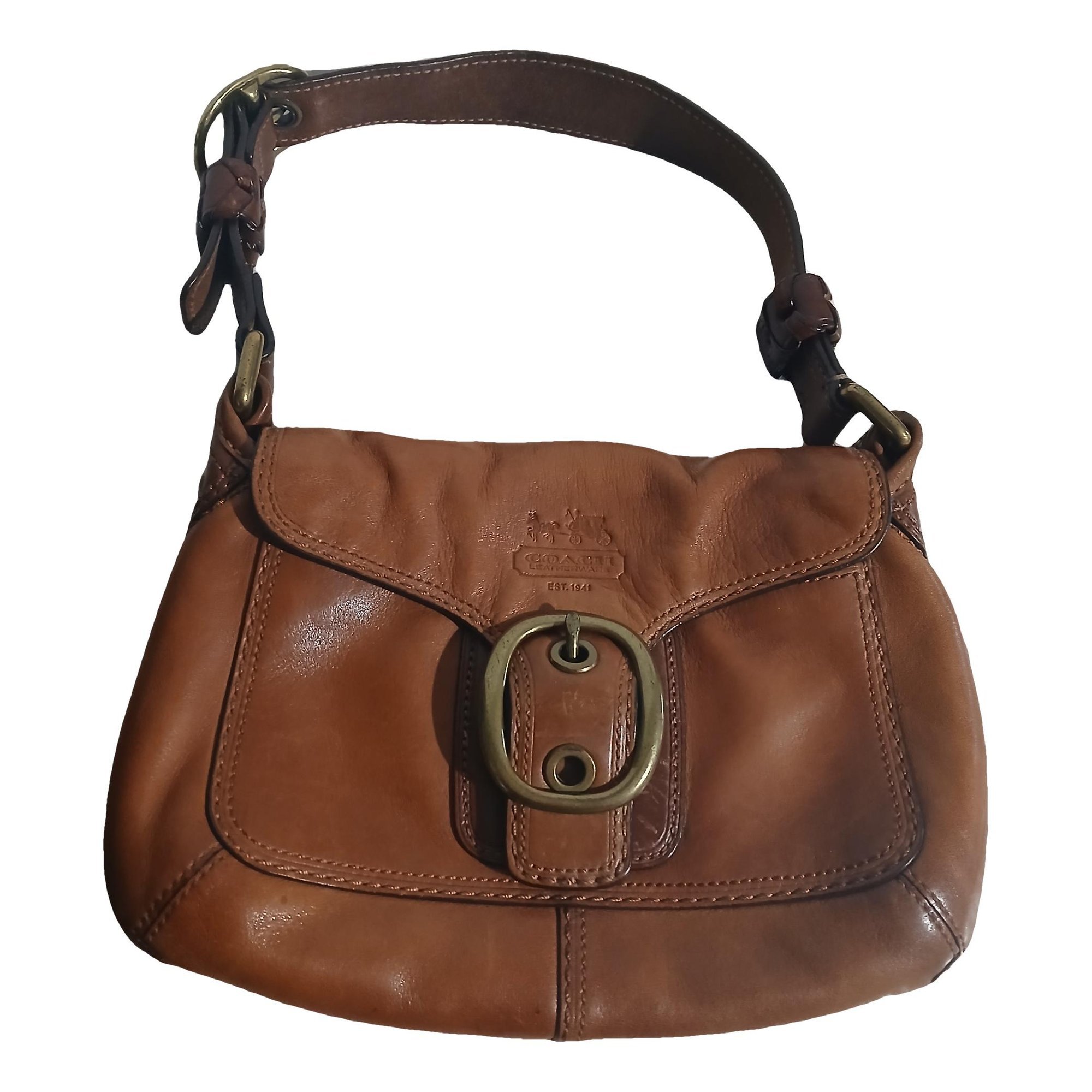 Signature Sufflette leather handbag