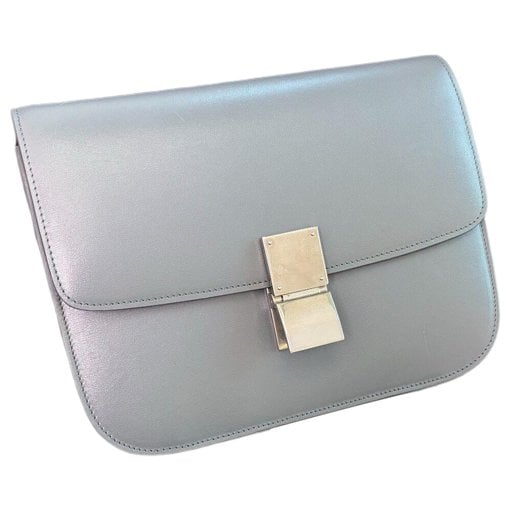 Classic leather crossbody bag