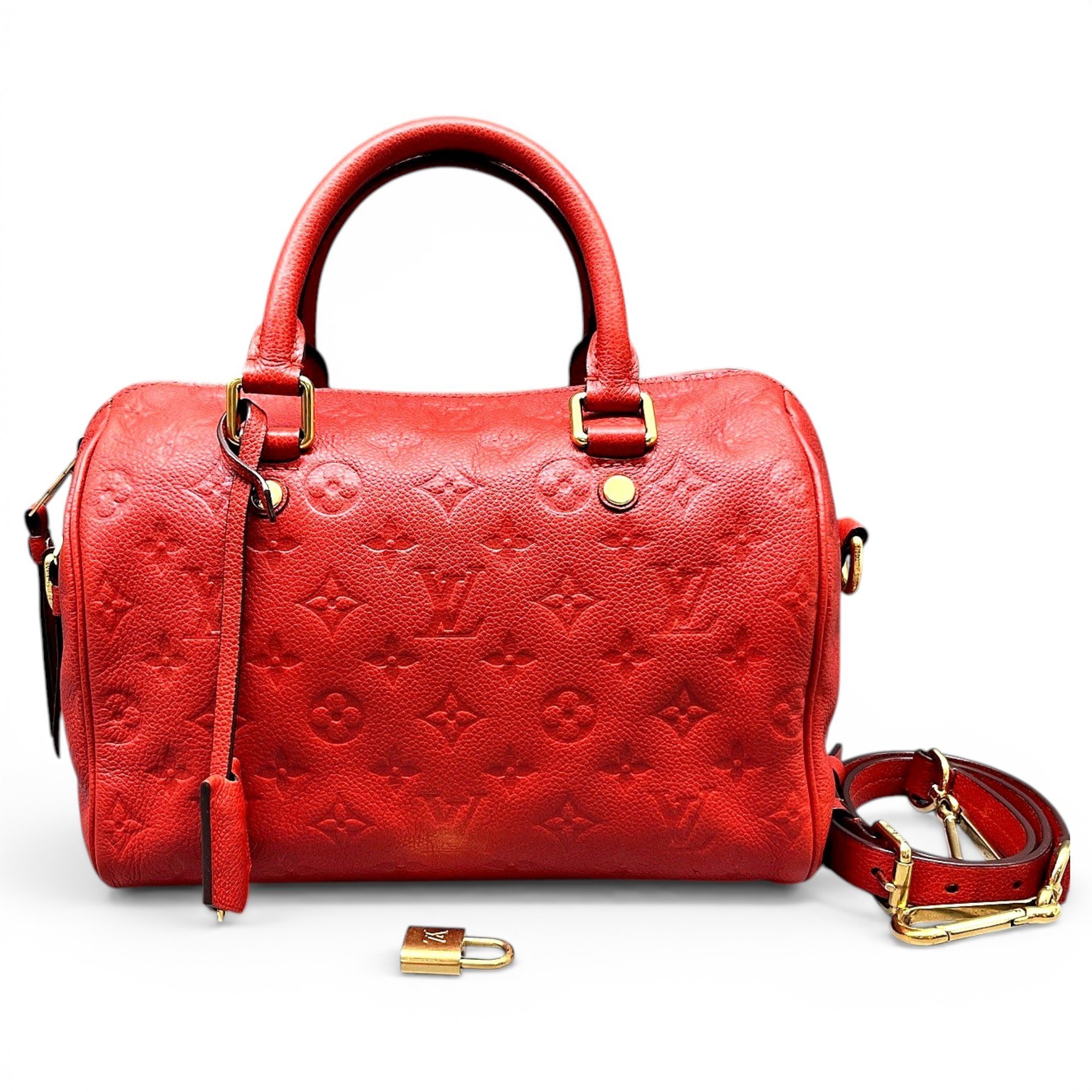 Speedy Bandoulière leather handbag