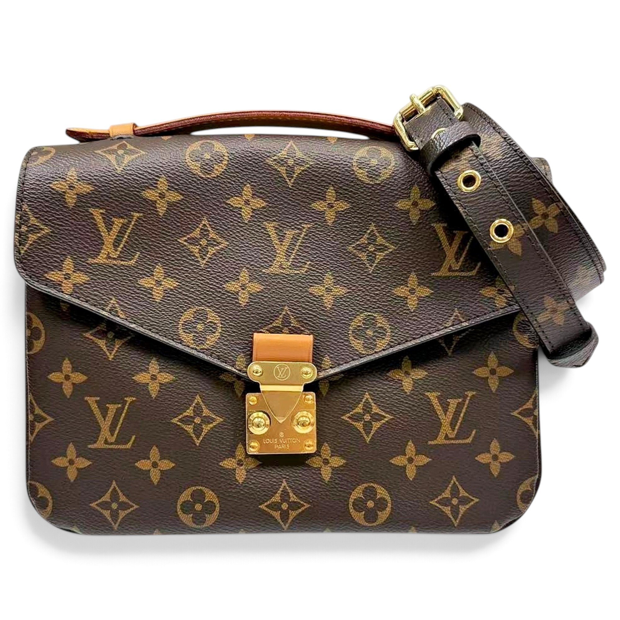 Metis leather handbag