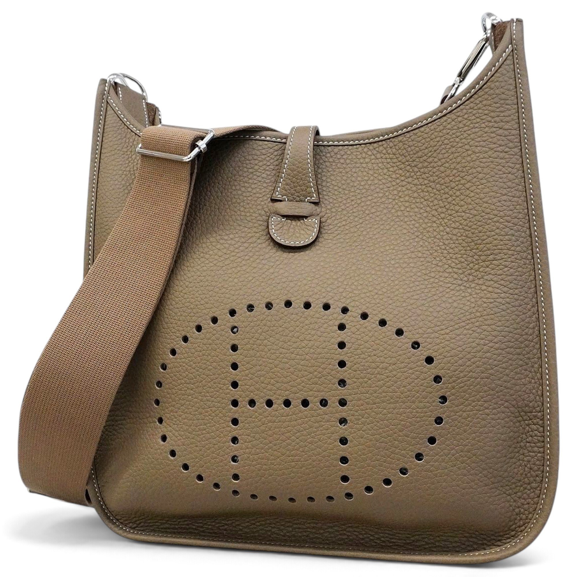 Evelyne leather handbag