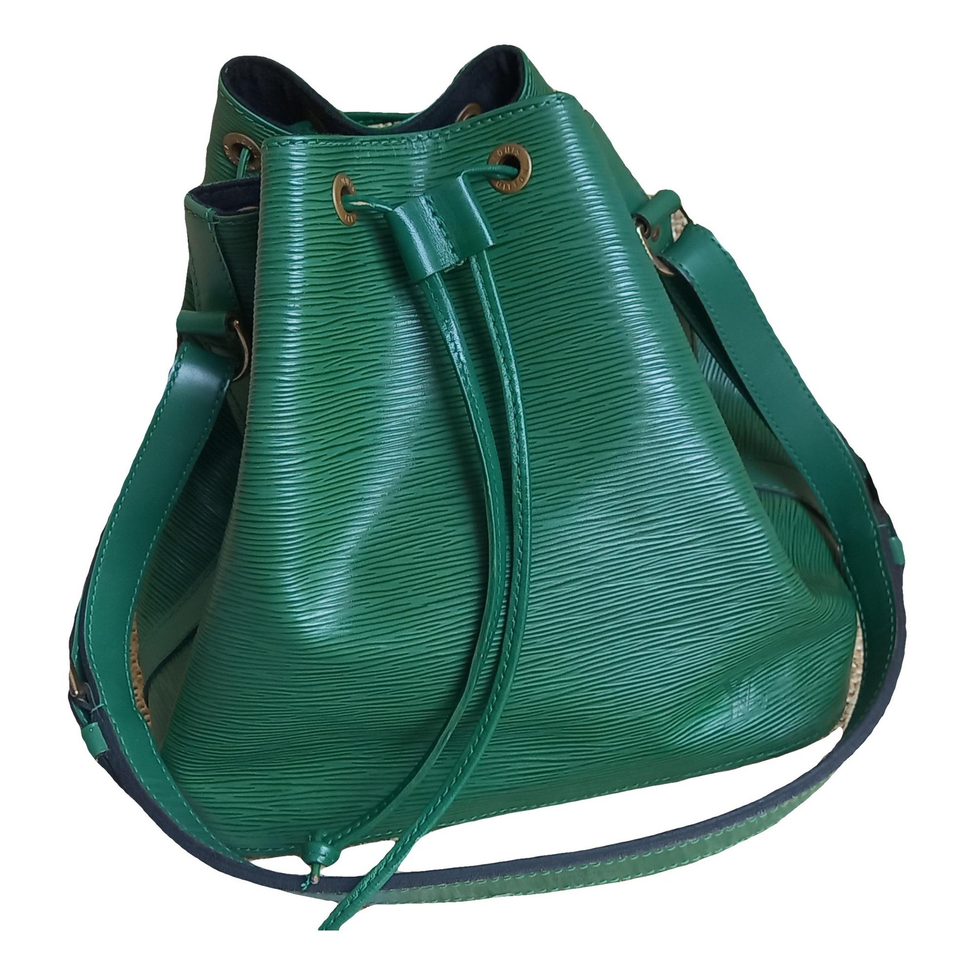 Petit Noé trunk leather handbag