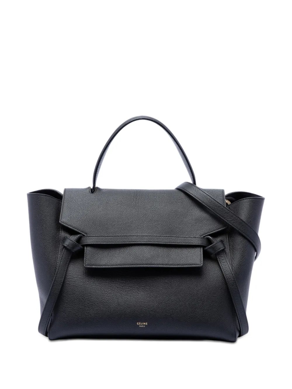 2018 Mini Grained Calfskin Belt Bag satchel